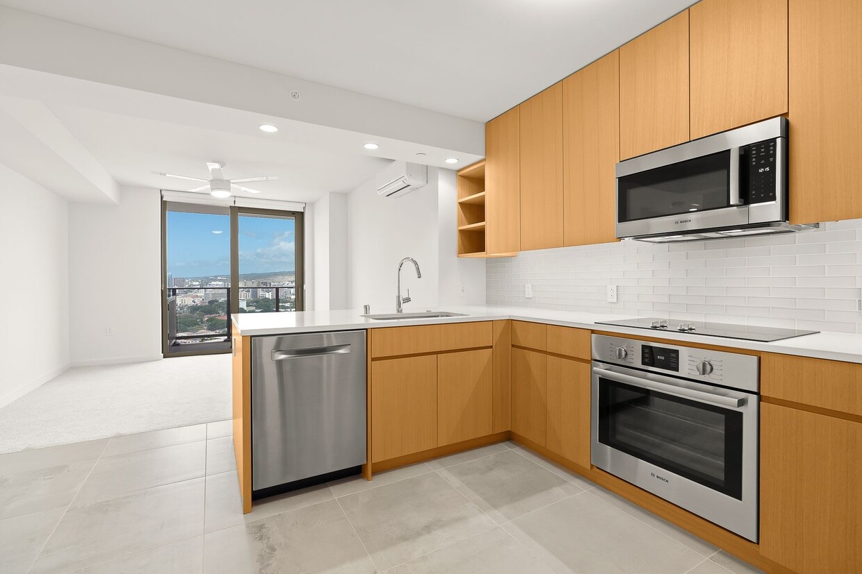 Primary Photo - Brand New Condo/Sky Ala Moana/1BR, 1BA, PK...