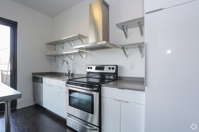 Cocina de estudio - Dwell Bay View