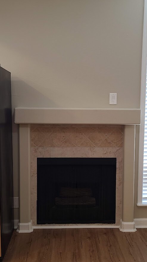 Gas burning fireplace - 1471 S Wooster St