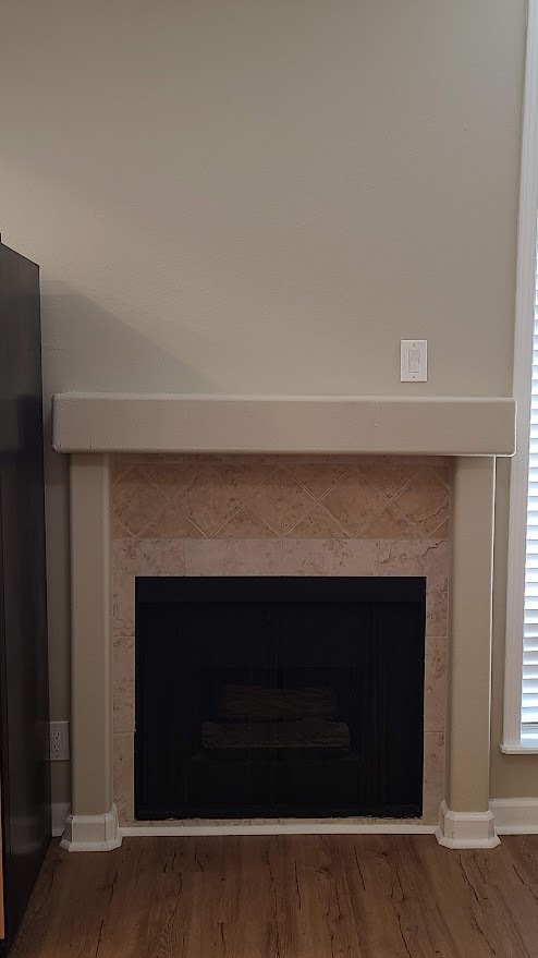 Gas burning fireplace - 1471 S Wooster St