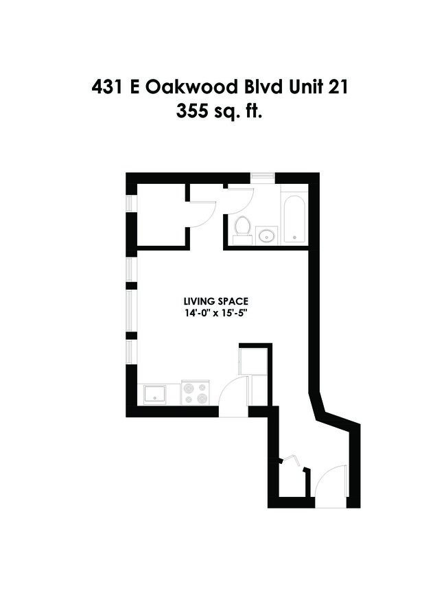 Building Photo - Studio Apartment in Bronzeville - Recently...