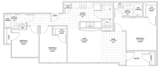 3BR/2BA - Costa Esmeralda Apartments