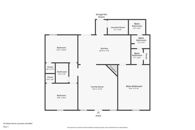 Building Photo - Classic 3 Bedroom Home in Brandon, MS!