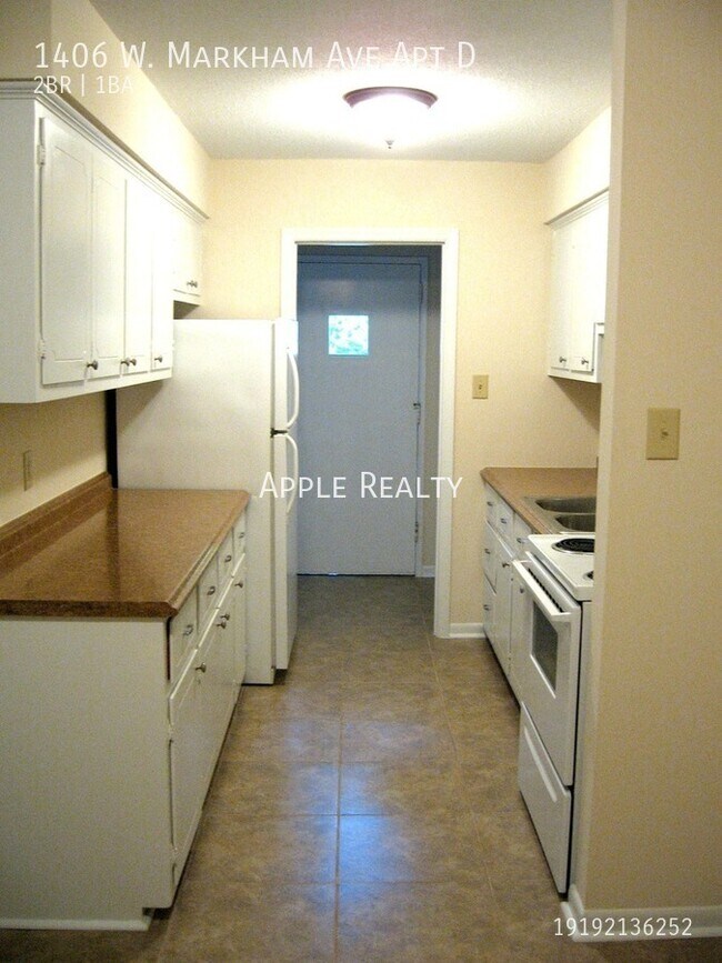 Foto del edificio - 1406 W Markham Ave Apt D - Available mid July