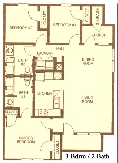 3HAB/2BA - Landing Apartments