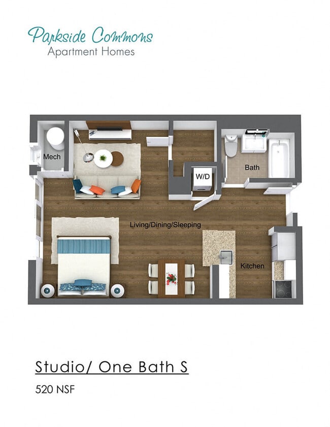 Interior Photo - Parkside Commons Apartments