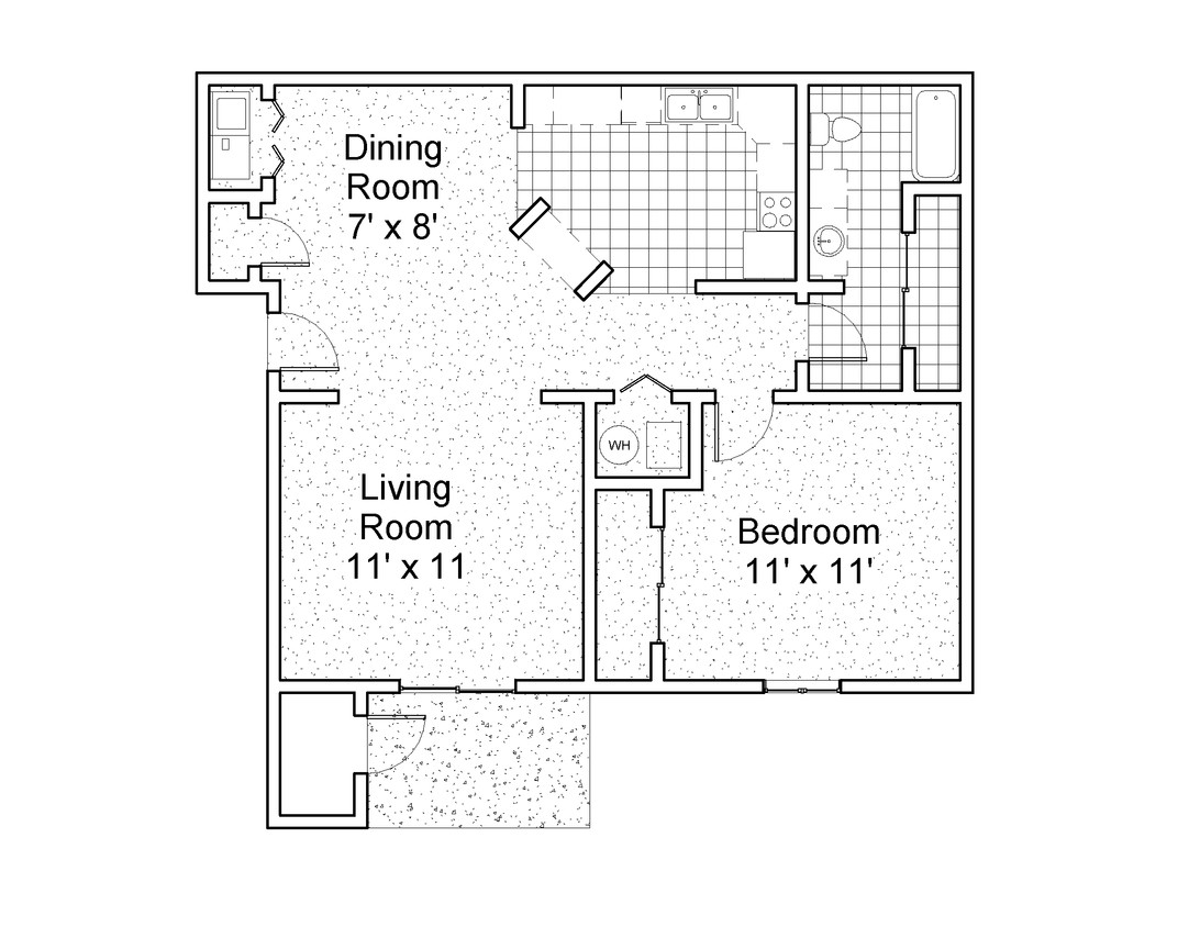 1HAB/1BA - Cedar Run