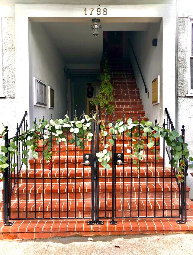 Street Entrance to the building - 1798 Walnut St