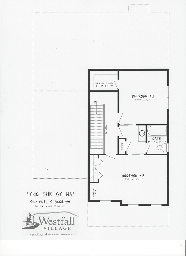 2nd Floor Plan - 53 Averill Ave