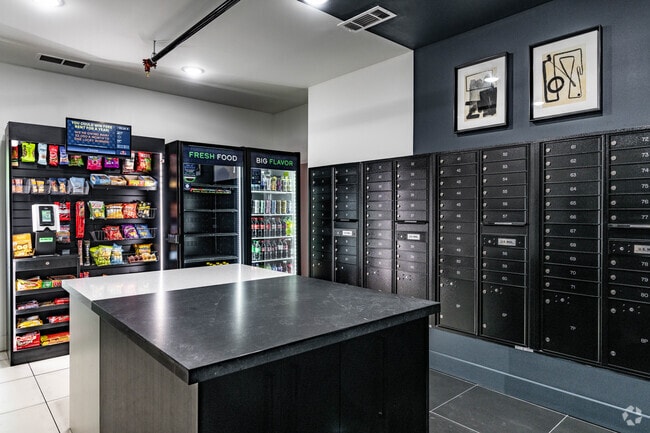 Mailroom - CODA Wedgewood Houston Luxury Apartments