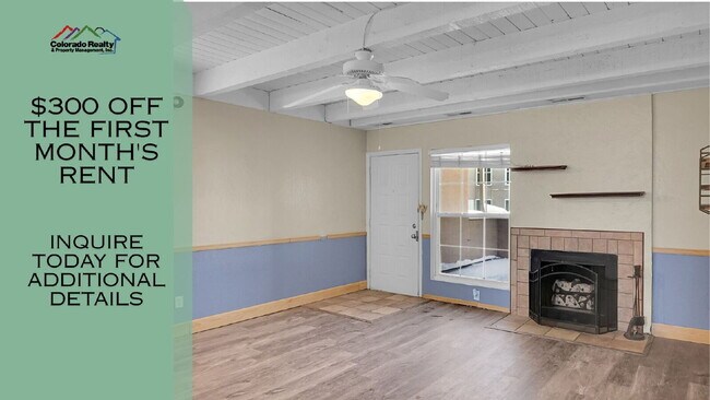 Photo - $1,340.95- 2 Bed, 1.5 Bath Townhome in CO Springs with Central AC and All Utilities Included