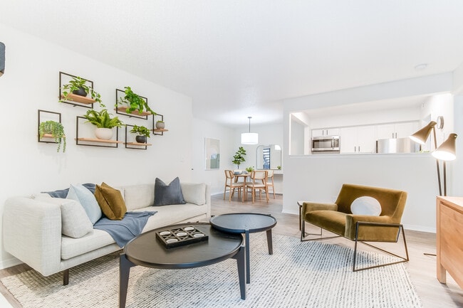 Living and Dining Area - Diamond Interior - Dylan Apartments