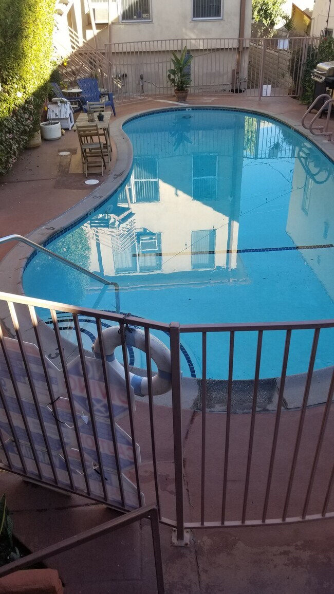 Upper unit pool view - 1942 Rodney Dr