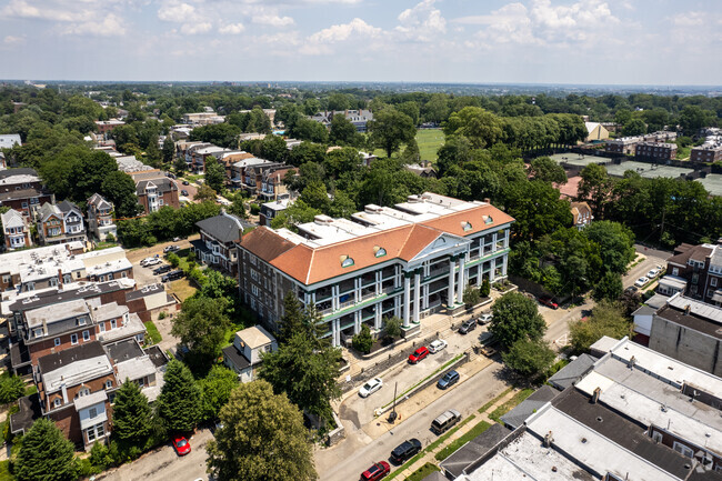 Aerial context photo - The Wissahickon