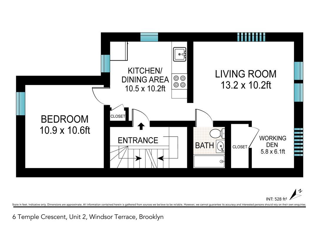 Layout - 6 Temple Court