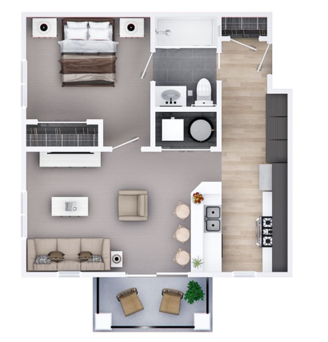 Interior Photo - The Flats at Powell