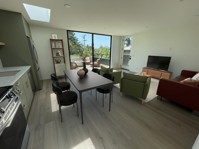 Virtually staged living room 2 - 1825 Wilstone Ave