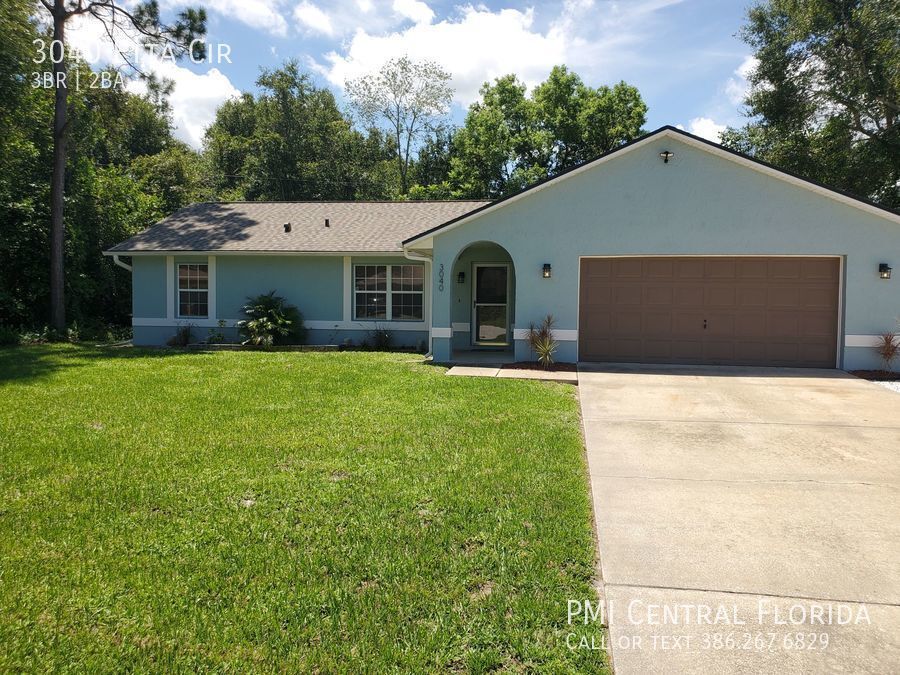 Great Deltona 3 Bedroom 2 Bath Split Plan House for Rent in Deltona