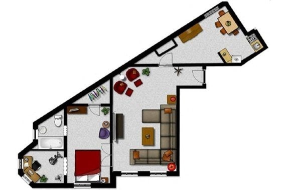 Parkside Dwellings – 1 BD/1 BA Deluxe