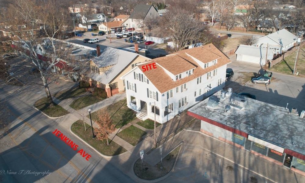 Overhead View with Street labled - 765 Jenkins Ave