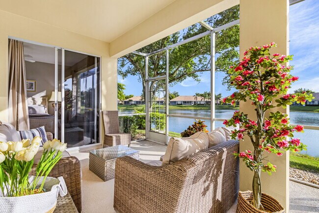Lanai with sliders to Primary bedroom - 8899 Bristol Bnd