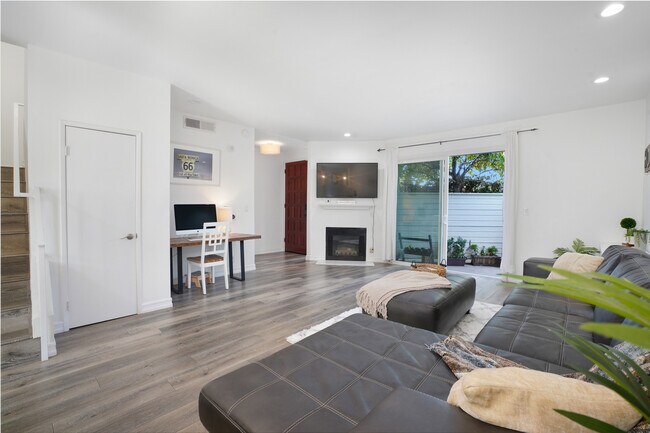 Living Room with View of Front Porch - 1754 11th St
