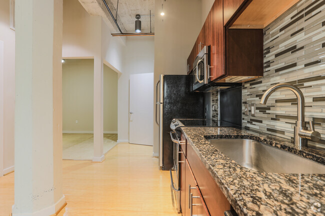 1BR,1BA -750SF The Granby - Riverview Lofts