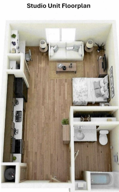 Floorplan - California Grand Manor Senior Apartments