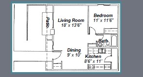 1HAB/1BA - Trailside Townhomes