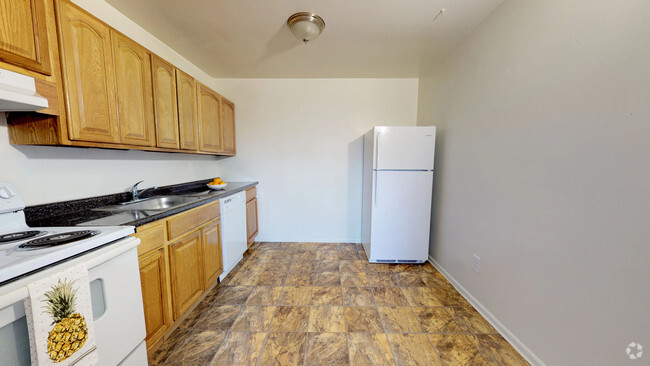 Kitchen - Oakwood Apartments