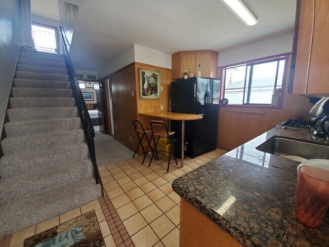Kitchen from front door - 4870 Del Monte Ave