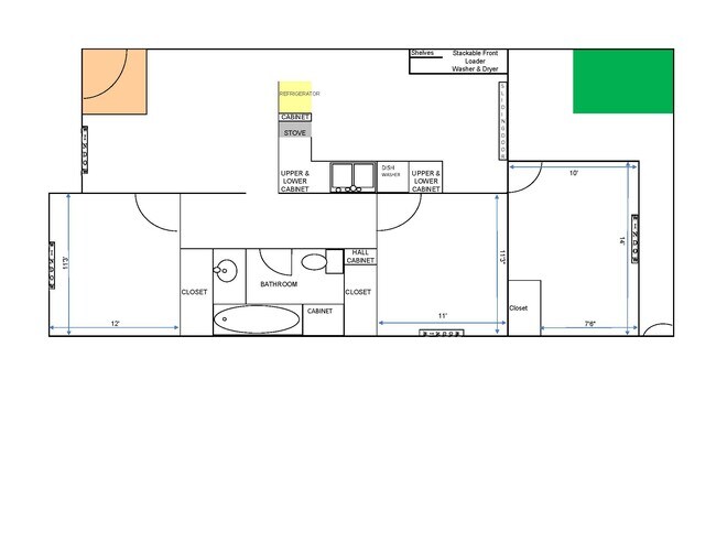 Floor Plan - 219 Turf Dr