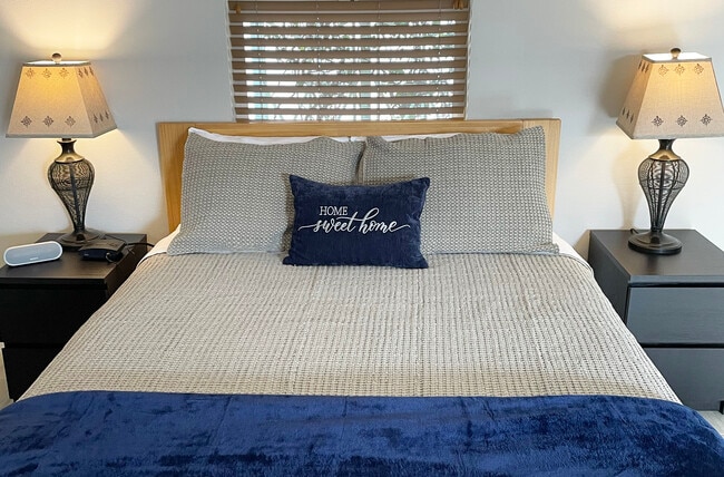 Queen size bedroom area - The Cottages at Punta Villas