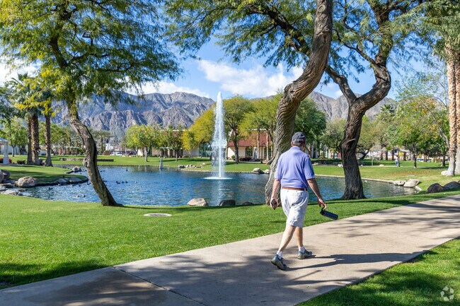 Take a stroll and view the beautiful fountains at Civic Center Campus Park.