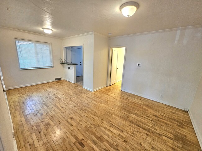 Living room upon entering front entrance. - 755 19th St