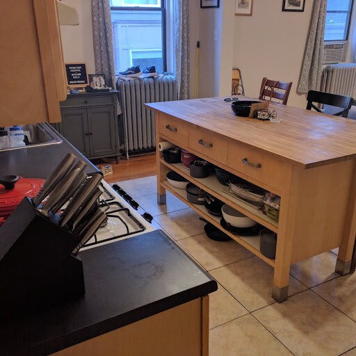 Kitchen (island is included with the apartment) - 752 S Marshall St