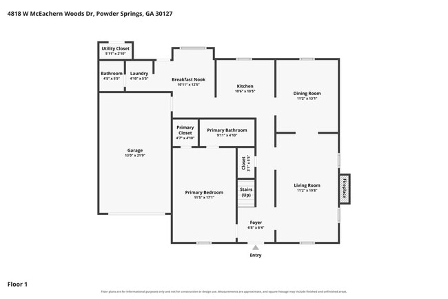 Foto del edificio - 4818 W Mceachern Woods Dr