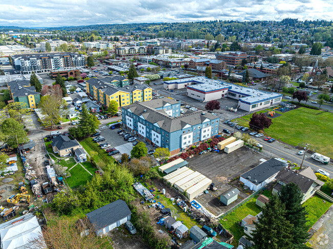 Aerial Photo - Webster Court Senior Apartments