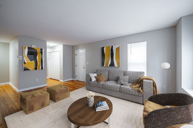 Apartamento modelo de 1 dormitorio en planta baja - Chase Apartments