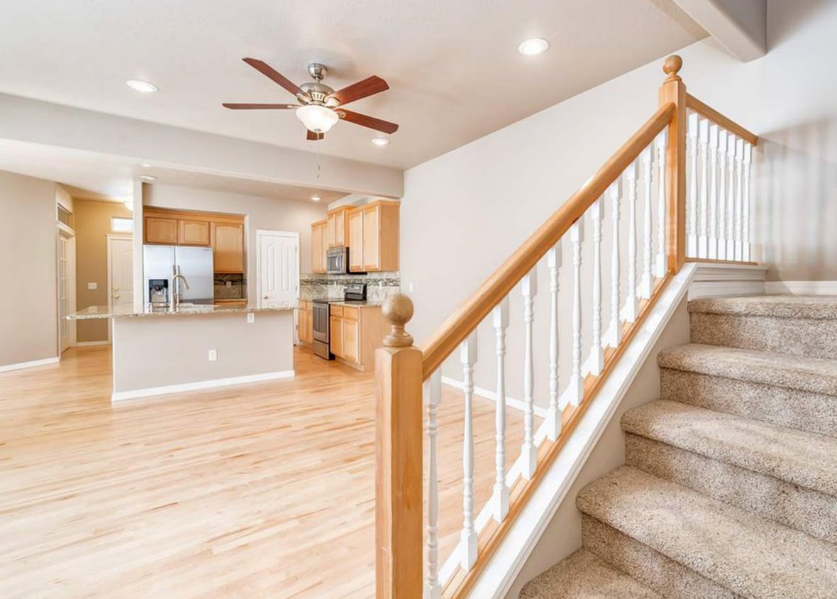 Kitchen, Living Room - 6110 North Point Bar Ln