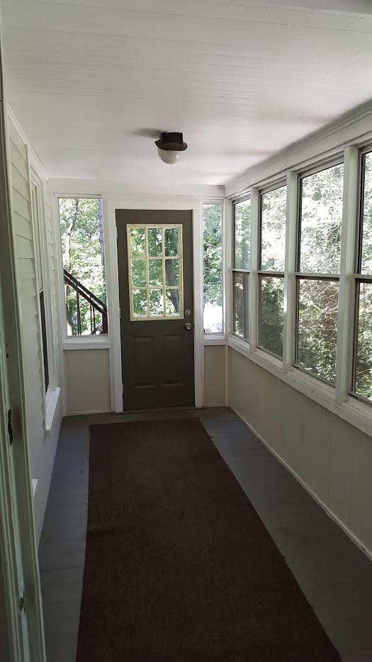 Rear Enclosed Porch - 501 Park Ave