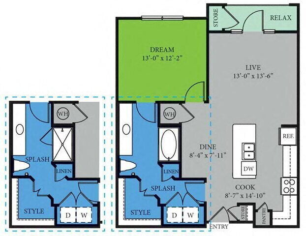 Highpoint en Cypresswood: foto del plano de planta - Highpoint at Cypresswood