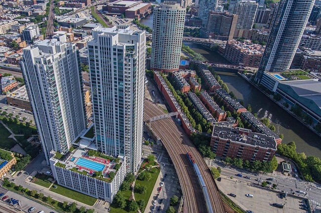 Alta aerial view of towers - Alta at K Station