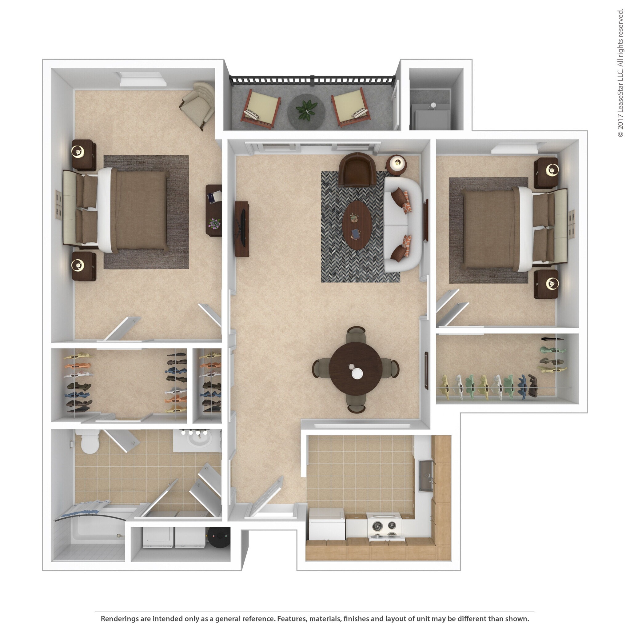Arbor Glen - Seniors 55+ – 2 Bedroom Craftsman One Bath