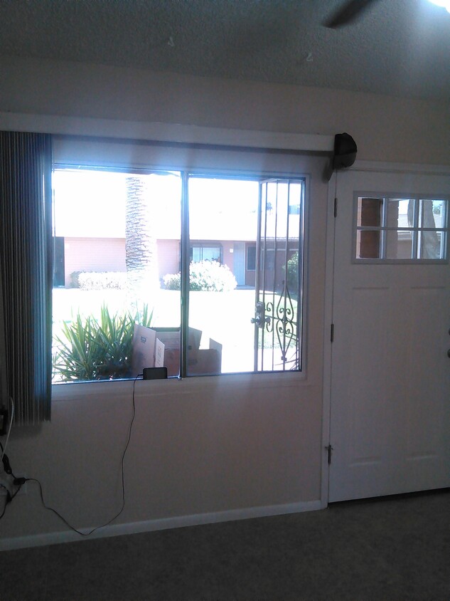 Living room window - 1622 E Campbell Ave