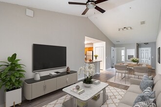 Bright and open living room at Reserve at Brookhaven - The Reserve at Brookhaven