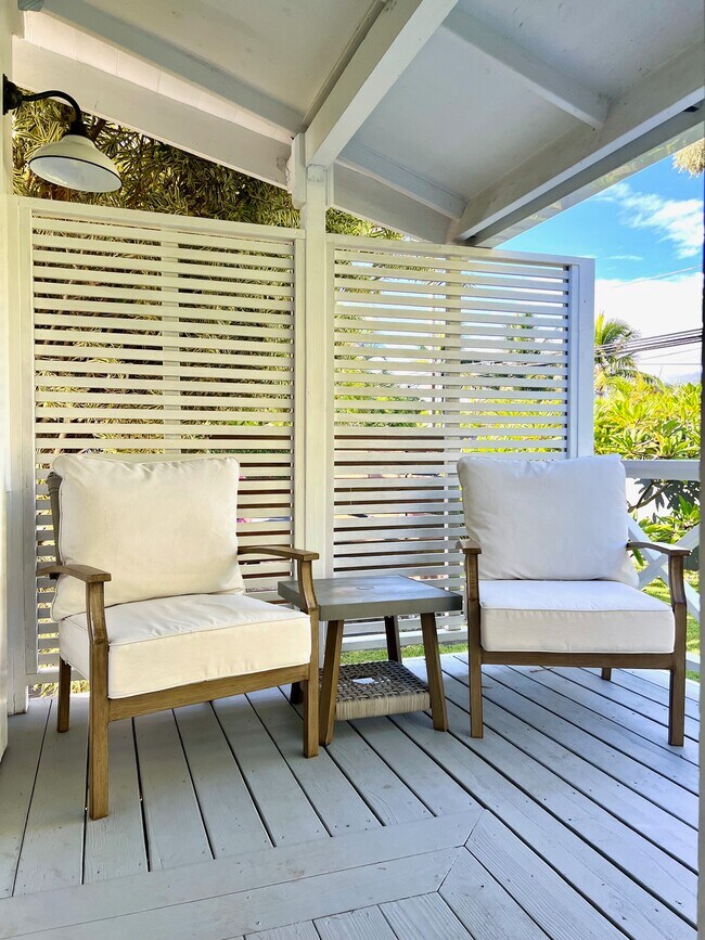 porche cubierto - 156 N Kalaheo Ave