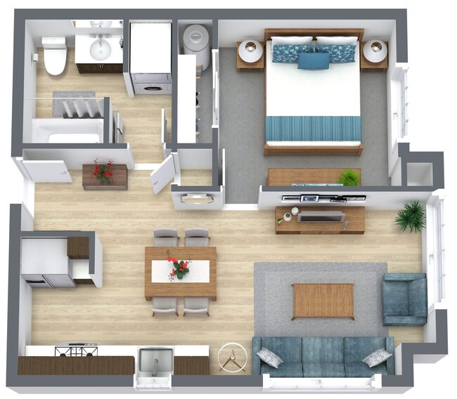 Foto del interior - Market Village Apartments