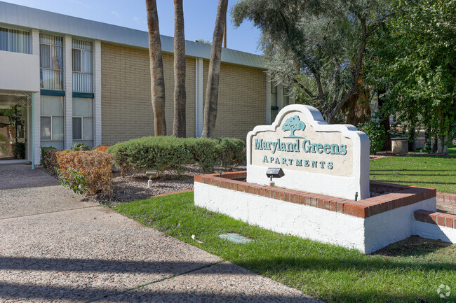 Monument Signage - Maryland Green Apartments