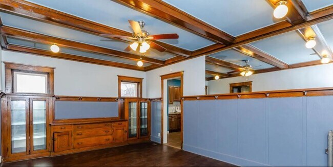 Dinning Room with built-in cabinetry - 5613 S Calumet Ave